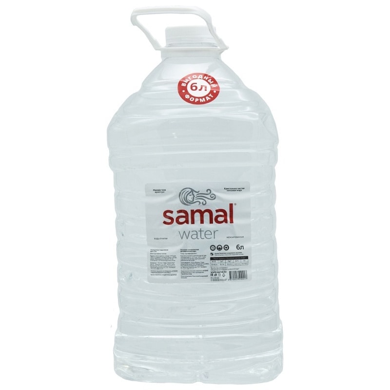Samal артезианская water негазированная 6 л.